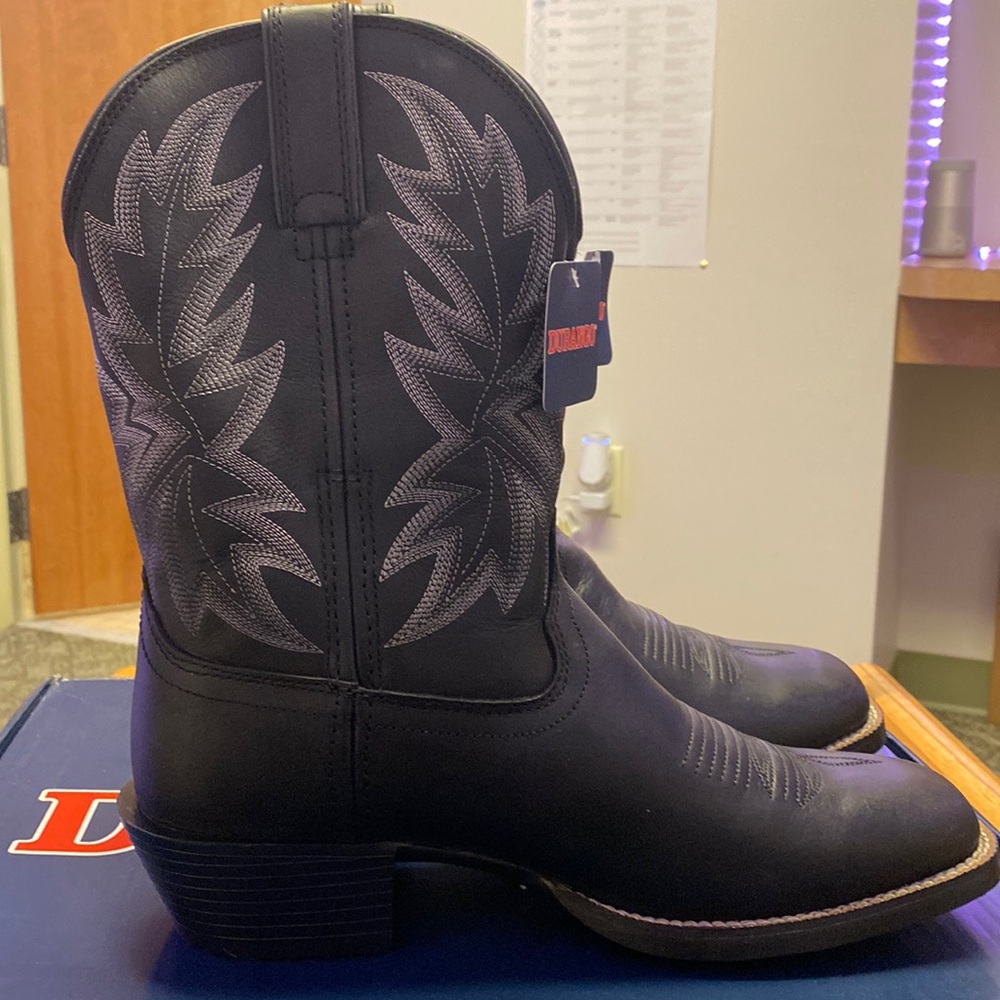 durango boots in black